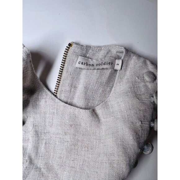 Boys Carbon Soldier Romper 2t - Picture 9 of 10